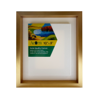Latina Art Frame Gold White Inner