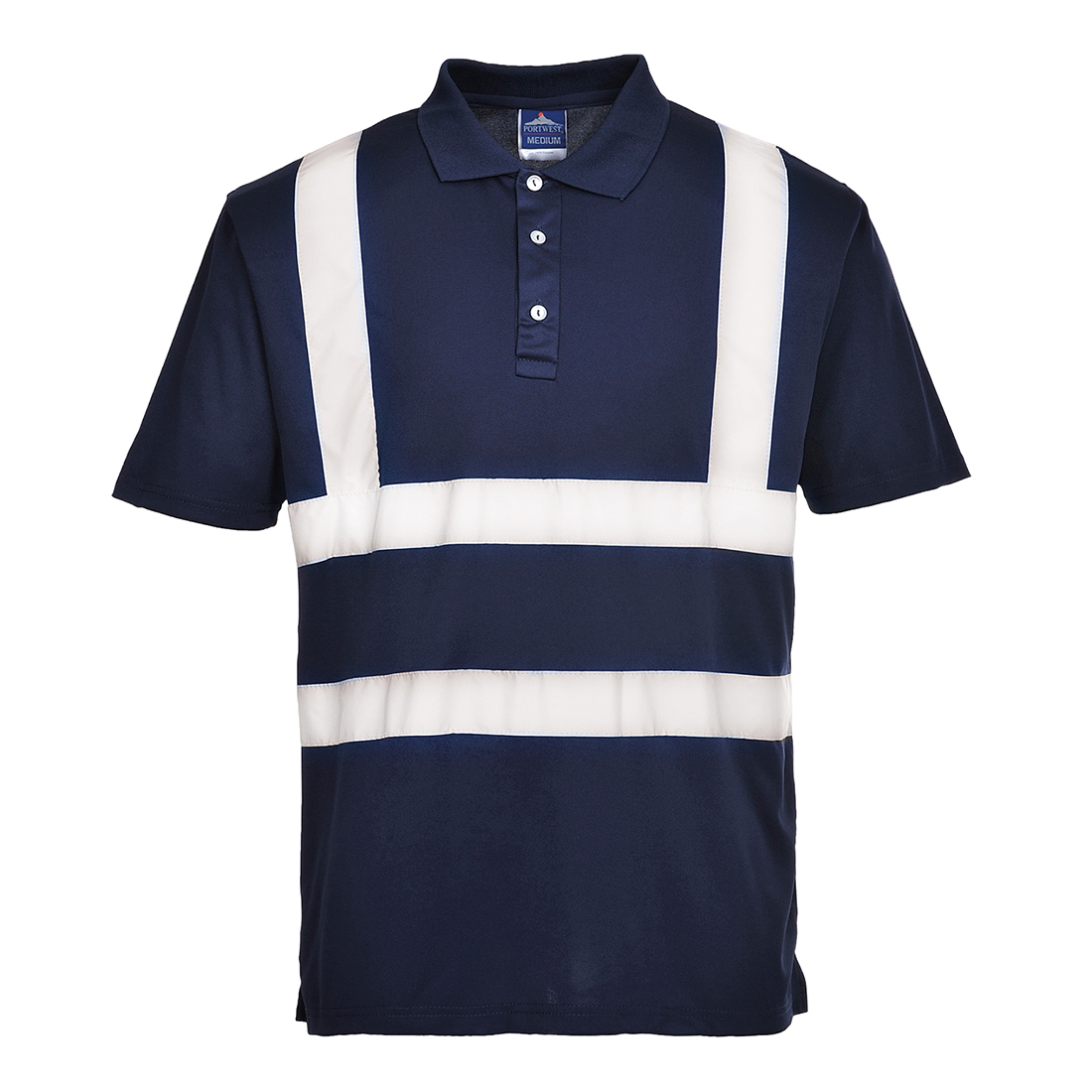 Portwest Iona Polo Shirt with Reflective Tape