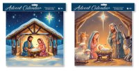 Advent Calendar/ 2 Designs with Glitter   (95020)