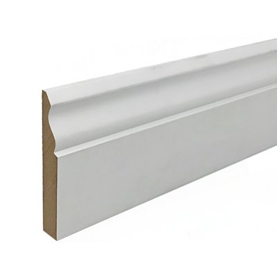 MDF Primed Ogee Skirting Board 18x119mm x 4.4m