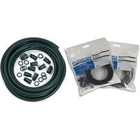 Flexible Conduit 25mm PVC + MPC Glands Black