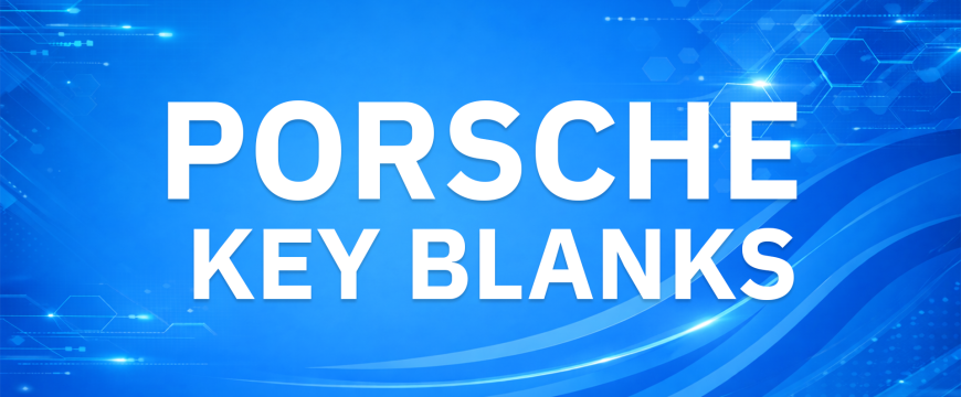 Porsche Key Blanks