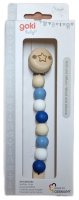 Goki Baby Dummy Chain Star - Blue