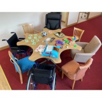 The Able Table is designed to greatly ease the work involved in caring.