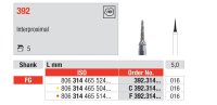 Edenta Diamond Interproximal Bur -5pk Size 016 - DMI Ireland's Leading Dental Supplier - Next Day Delivery