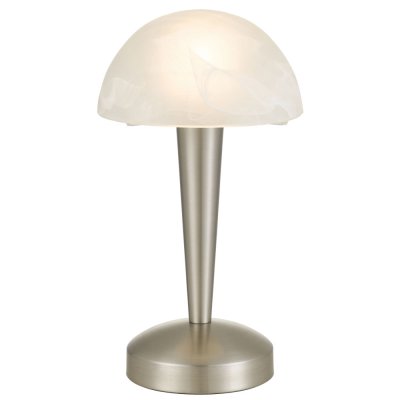Telbix Mandel Touch Lamp Nickel