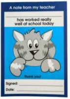 A Quick Note From My Teacher - Worked Very Hard Today (30 Sheets