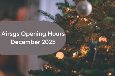 Airsys UK&I Opening Hours- December 2025
