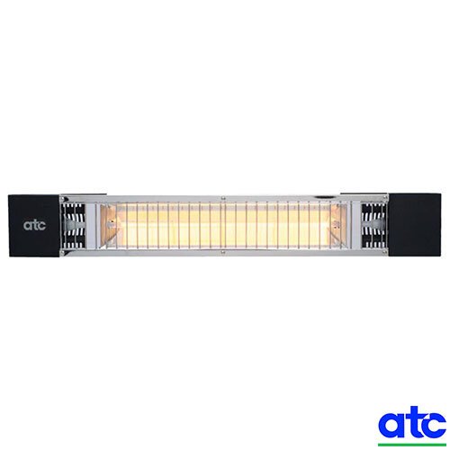ATC Alfresco 1800W IP65 Infrared Heater Silver ALH1800