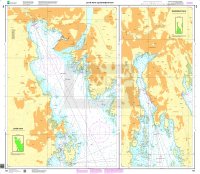 Norway Chart - 480 Larvik havn. Sandefjord havn