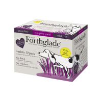 Forthglade Complete Grain Free Adult Variety Duck/Chicken 395g 12pk x 1
