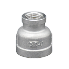4" x 3" BSPP 150LB Screwed  Reducing Coupling/Socket 316  ISO 4144