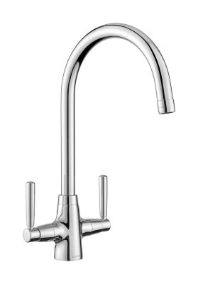 Leisure AquaSense Dual Lever Monobloc Tap - Chrome