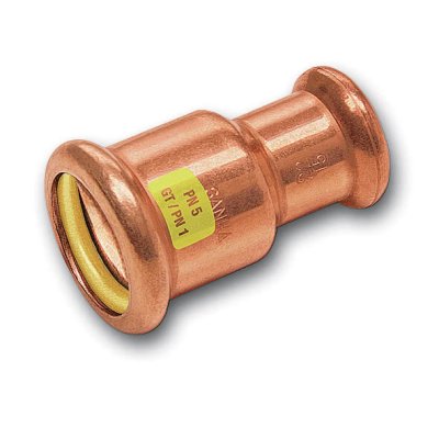 Perskoppeling gas verloopmof 18 x 15