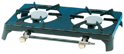 Kroonbrander met 2 individuele pitten 28/37 mbar 2x2,5 kW