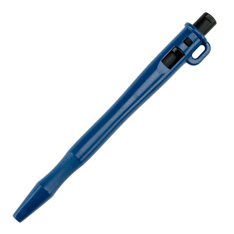 Stylo détectable - rétractable, avec passant pour cordon, encre noire, x25