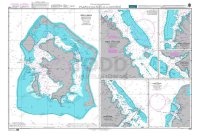 ADMIRALTY Chart - 1107 Plans in the Iles de la Societe