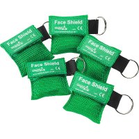 HYPAGUARD KEY FOB FACE SHIELD PACK 5