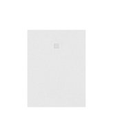 SLATE WHITE 1000X900MM RECTANGULAR SHOWER TRAY & WASTE