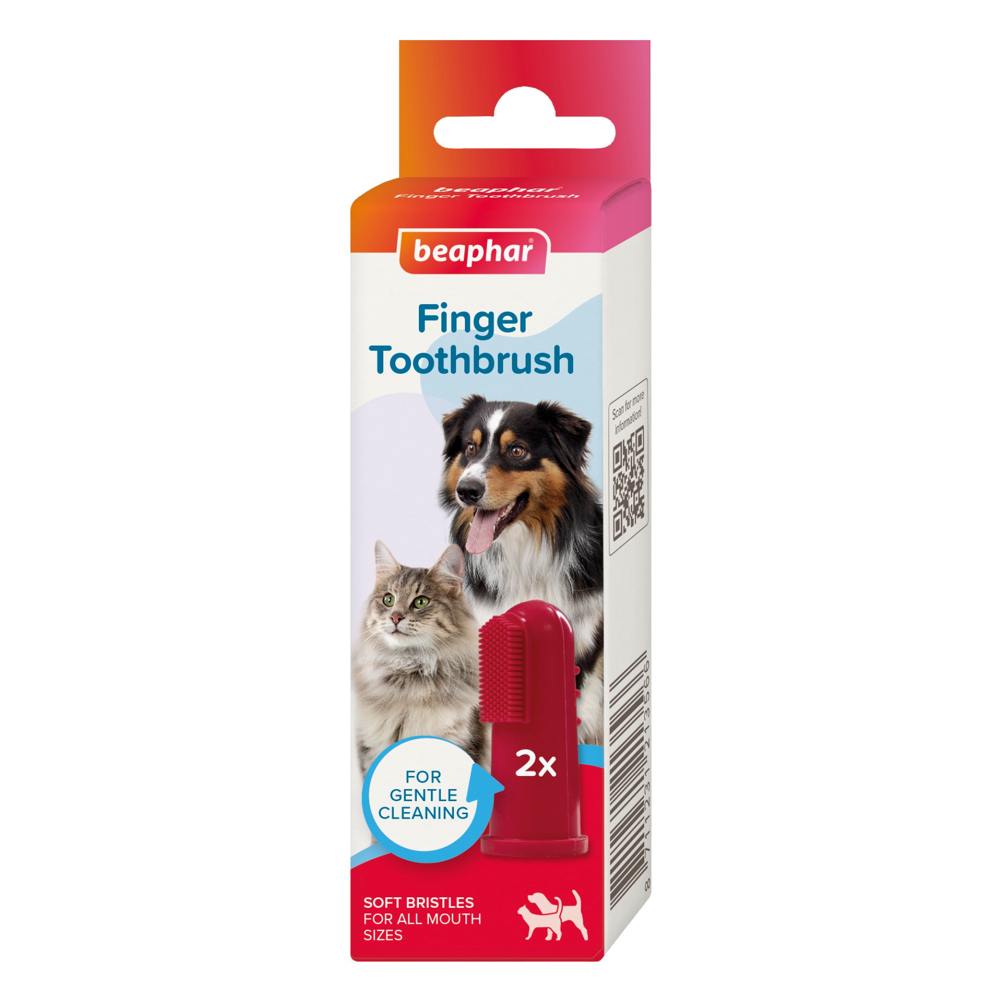 Beaphar Finger Toothbrush Twin pk x 1