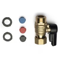 Salamander 3/4" Male to 3/4" Female Isolation Valve ACCISOVAL34FT34MT