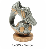 Soccer Flex Figure 75mm (Silver & Gold)