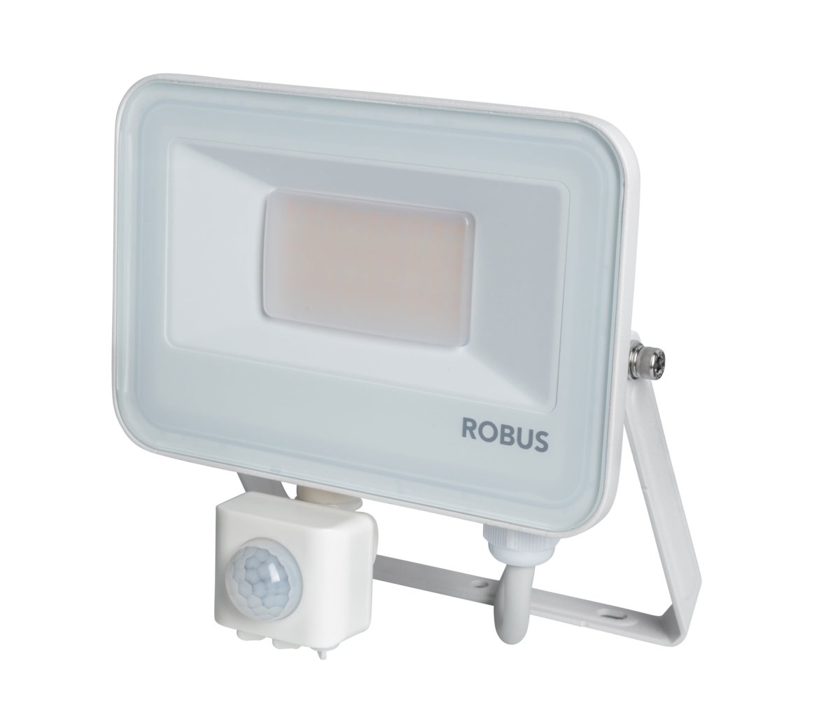 Robus Selest Plus 10W/20W IP65 CCT White Floodlight PIR C/w 1M flex