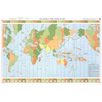 ADMIRALTY World Reference Chart - 5006 The World, Time Zone Chart