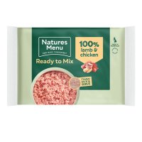 Natures Menu Frozen Dog Ready to Mix Block Lamb & Chicken 12x400g