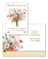 Card - Birthday Blessings   (22127)