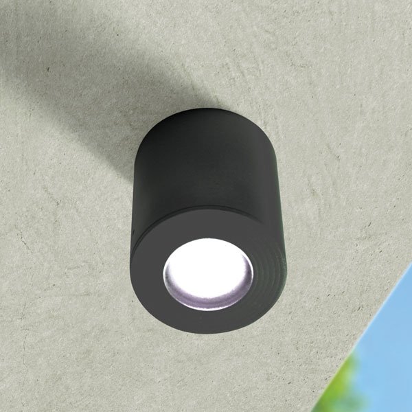 Fumagalli Franca 90 LED Ceiling Light Black