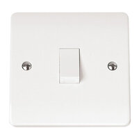 1G 2-POLE 20A SWITCH W/O F/OUTLET