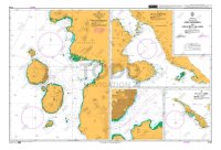 ADMIRALTY Chart - 2786 Plans on Halmahera and Adjacent Islands