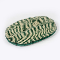 Danish Design Green Fleece Herringbone Quilted Mattress 21in