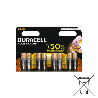 Duracell AA Battery 8 Pack