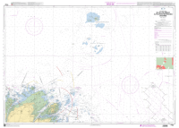 French Chart - 7153  De l'&Icirc;le de Br&eacute;hat au Plateau des Roches Douvres