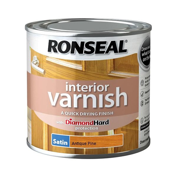 Ronseal Interior Varnish Antique Pine 250ml