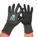 Bodytech Foam Nitrile Coated Cut F Glove, Grey, Pair