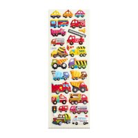 3D Stickers - Assorted Trucks (25 pieces)
