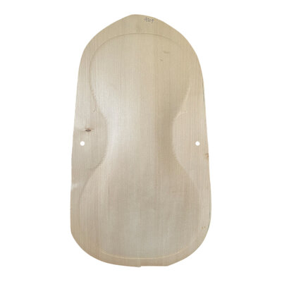 Cello front European Spruce, pre routed