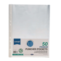 Concept A4 Protective Punched Pockets