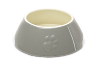 Scruffs Stoneware Classic Non-Tip Bowl 21cm Grey x 4