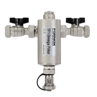 Fernox TF1 OMEGA Filter with Isolating Valves 22mm 62249
