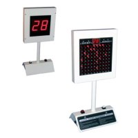 The Lucky star bingo machine with a front and back display.