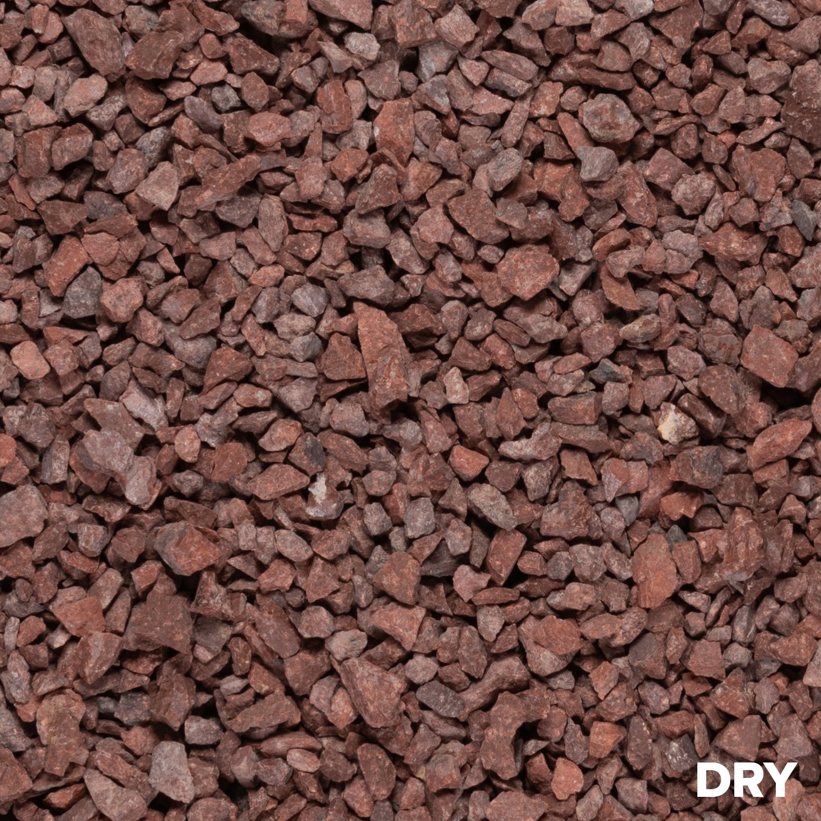 Red granite gravel bulk bag