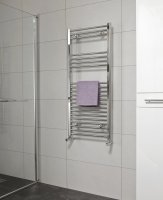 STRAIGHT RADIATOR 1200X500 CHROME