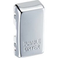 NEXUS POLISHED CHROME ROCKER CAP MARKED TUMBLE DRYER