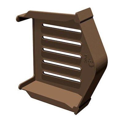 Manthorpe Brown uPVC Eaves Closer Unit MANGDVECBR