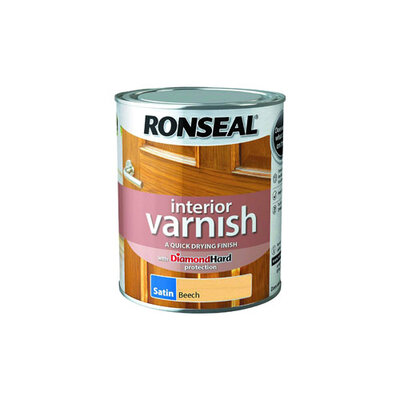 Ronseal Interior Varnish Satin 750ml Beech
