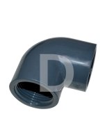 PVC VDL 90 Degree Elbow x Female BSP Thread